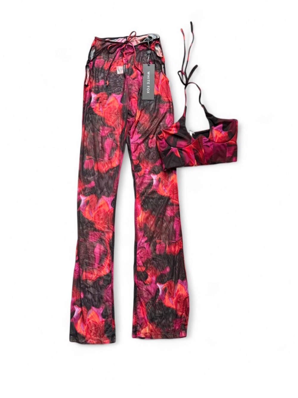 White Fox Rhythm of the Night matching 2 piece set | Party, Vacation, Rave